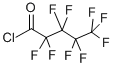 structure of CAS# 375-60-0, Nonafluoropentanoyl Chloride;Nonafluoropentanoyl Chloride 97%;Nonafluoropentanoylchloride97%;NONAFLUOROPENTANOYL CHLORIDE