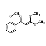 CAS#: 37510-43-3， 1-(2-Methoxyphenyl)-3,3-Bis(Methylsulfanyl)-2-Propen-1-One