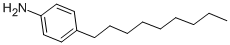 structure of CAS# 37529-29-6, 4-Nonylaniline;(4-Nonylphenyl)Amine;P-Nonylaniline