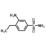 CAS#: 37559-29-8， 3-Amino-4-Ethylbenzenesulfonamide