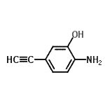 CAS#: 375806-77-2， 2-Amino-5-Ethynylphenol