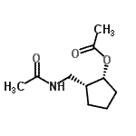 CAS#: 375819-04-8， (1R,2R)-2-(Acetamidomethyl)Cyclopentyl Acetate
