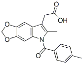 CAS#: 37585-59-4， 2-[6-Methyl-5-(4-Methylbenzoyl)-[1,3]Dioxolo[4,5-f]Indol-7-Yl]Acetic Acid