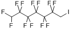 structure of CAS# 376-32-9, 1H,1H,7H-Dodecafluoroheptyl Iodide;1H,1H,7H-DODECAFLUOROHEPTYL IODIDE 98%;1H,1H,7H-Perfluoroheptyl Iodide 98%;1H,1H,7H-DODECAFLUOROHEPTYL IODIDE