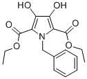 structure of CAS# 376395-32-3, Diethyl 1-benzyl-3,4-dihydroxy-1H-pyrrole-2,5-dicarboxylate