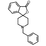 CAS 登录号：37663-42-6， 1'-苄基-3H-螺[2-苯并呋喃-1,4'-哌啶]-3-酮