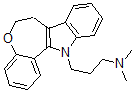 CAS#: 37683-59-3， 12-(3-Dimethylaminopropyl)-12H-6,7-Dihydrobenz(2',3')Oxepino(4,5-b)Indole