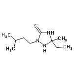 CAS#: 377060-97-4， 5-Ethyl-5-Methyl-2-(3-Methylbutyl)-1,2,4-Triazolidine-3-Thione