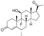 CAS#: 378-38-1， (6S,8S,9R,10S,11S,13S,14S,17S)-17-Acetyl-9-Fluoro-11-Hydroxy-6,10,13-Trimethyl-2,6,7,8,11,12,14,15,16,17-Decahydro-1H-Cyclopenta[a]Phenanthren-3-One