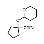 CAS#: 37802-93-0， 1-(Tetrahydro-2H-Pyran-2-Yloxy)Cyclopentanecarbonitrile