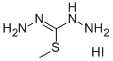 structure of CAS# 37839-01-3, Methyl hydrazinecarbohydrazonothioate hydroiodide;Methyl Hydrazine-1-Carbohydrazono Thioate Hydroiod;Methyl Hydrazinecarbohydrazonothioate Hydroiodide;Aliphatics