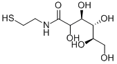 CAS 登录号：3786-84-3， (2R,3S,4R,5R)-2,3,4,5,6-五羟基-N-(2-巯基乙基)己酰胺