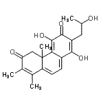 CAS#: 37886-33-2， 5,8-Dihydroxy-7-(2-Hydroxypropyl)-1,2,4A-Trimethyl-4,4A-Dihydro-3,6-Phenanthrenedione