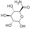 structure of CAS# 3789-97-7, Glucuronamide;(2S,3S,4S,5R)-2,3,4,5-Tetrahydroxy-6-Oxo-Hexanamide;(2S,3S,4S,5R)-2,3,4,5-Tetrahydroxy-6-Keto-Hexanamide