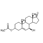 CAS#: 37976-96-8， (7beta,8xi,9xi,14xi)-7-Hydroxy-17-Oxoandrost-5-En-3-Yl Acetate