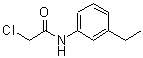 结构式 CAS# 380346-54-3, 2-氯-N-(3-乙基苯基)乙酰胺