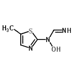 CAS#: 382136-53-0， N-Hydroxy-N-(5-methyl-1,3-thiazol-2-yl)imidoformamide