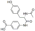 CAS#: 38219-60-2， 4-[[(2S)-2-Acetamido-3-(4-Hydroxyphenyl)Propanoyl]Amino]Benzoic Acid