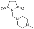 CAS#: 38221-40-8， 1-[(4-Methylpiperazin-1-Yl)Methyl]Pyrrolidine-2,5-Dione