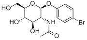 CAS#: 38229-80-0， 4'-Bromophenyl 2-Acetamido-2-Deoxy-beta-D-Glucopyranoside