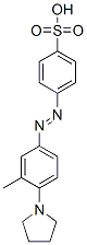 CAS#: 38233-66-8， 4-(3-Methyl-4-Pyrrolidin-1-Ylphenyl)Diazenylbenzenesulfonic Acid