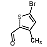 CAS#: 38239-46-2， 5-Bromo-3-Methyl-2-Thiophenecarbaldehyde