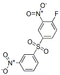 structure of CAS# 383-21-1, 1-Fluoro-2-Nitro-4-(3-Nitrophenyl)Sulfonylbenzene;1-Fluoro-2-Nitro-4-(3-Nitrophenyl)Sulfonyl-Benzene;Benzene, 1-Fluoro-2-Nitro-4-[(3-Nitrophenyl)Sulfonyl]-;Nsc18285