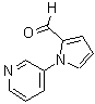 结构式 CAS# 383136-42-3, 1-(3-吡啶基)-1H-吡咯-2-甲醛