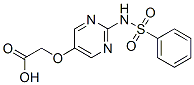 CAS#: 3833-55-4， 2-[2-(Phenylsulfonylamino)Pyrimidin-5-Yl]Oxyacetic Acid