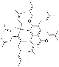 CAS#: 38332-13-7， 4-Hydroxy-3-[(2E,6E,10E,14E,18E,22E,26E,30E)-3,7,11,15,19,23,27,31,35-Nonamethylhexatriaconta-2,6,10,14,18,22,26,30,34-Nonaenyl]Benzoic Acid