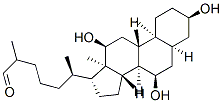CAS#: 3836-01-9， (6R)-2-Methyl-6-[(3R,5S,7R,8R,9S,10S,12S,13R,14S,17R)-3,7,12-Trihydroxy-10,13-Dimethyl-2,3,4,5,6,7,8,9,11,12,14,15,16,17-Tetradecahydro-1H-Cyclopenta[a]Phenanthren-17-Yl]Heptanal