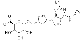 CAS#: 384329-76-4， Abacavir 5'-Glucuronide