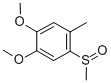 CAS#: 38452-29-8， 4,5-Dimethoxy-2-(methylsulfinyl)toluene