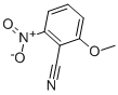 structure of CAS# 38469-85-1, 2-Methoxy-6-Nitrobenzonitrile;2-Methoxy-6-Nitro-Benzonitrile;Nsc 27010;St5444623