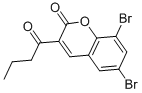 CAS#: 3855-85-4， 6,8-Dibromo-3-Butyryl-2H-Chromen-2-One