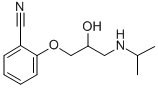 CAS#: 38555-07-6， 2-[2-Hydroxy-3-(Propan-2-Ylamino)Propoxy]Benzonitrile
