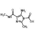 CAS#: 385796-03-2， 5-Amino-2-Methyl-4-(Methylcarbamoyl)-1H-Imidazole-1-Carboxylic Acid