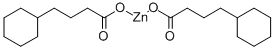 structure of CAS# 38582-18-2, Zinc Cyclohexanebutyrate;Zinc 4-Cyclohexylbutyrate;Zinc Cyclohexylbutyrate;Cyclohexanebutanoic Acid, Zinc Salt