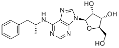 structure of CAS# 38594-96-6, (-)-N6-(2-Phenylisopropyl)-Adenosine;(2R,3S,4R,5R)-2-(Hydroxymethyl)-5-[6-[[(1R)-1-Methyl-2-Phenyl-Ethyl]Amino]Purin-9-Yl]Tetrahydrofuran-3,4-Diol;(2R,3S,4R,5R)-2-(Hydroxymethyl)-5-[6-[[(1R)-1-Methyl-2-Phenylethyl]Amino]-9-Purinyl]Tetrahydrofuran-3,4-Diol;(2R,3S,4R,5R)-2-Methylol-5-[6-[[(1R)-1-Methyl-2-Phenyl-Ethyl]Amino]Purin-9-Yl]Tetrahydrofuran-3,4-Diol