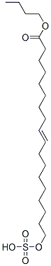 CAS#: 38621-44-2， Butyl (E)-18-Sulfooxyoctadec-9-Enoate