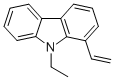 structure of CAS# 38627-52-0, N-Ethyl-2-Vinylcarbazole