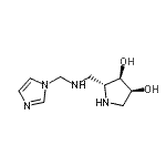 CAS#: 388076-95-7， (2R,3R,4S)-2-{[(1H-Imidazol-1-Ylmethyl)Amino]Methyl}-3,4-Pyrrolidinediol