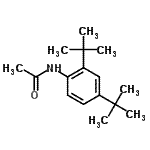 CAS#: 38896-23-0， N-[2,4-Bis(2-Methyl-2-Propanyl)Phenyl]Acetamide