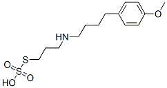CAS#: 38914-74-8， 1-Methoxy-4-[4-(3-Sulfosulfanylpropylamino)Butyl]Benzene
