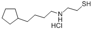 CAS#: 38920-56-8， 2-(4-Cyclopentylbutylamino)Ethanethiol Hydrochloride