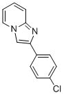 structure of CAS# 38922-74-6, 2-(4-Chloro-Phenyl)-Imidazo[1,2-a]Pyridine;2-(4-CHLORO-PHENYL)-IMIDAZO[1,2-A]PYRIDINE