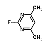 CAS#: 38953-33-2， 2-Fluoro-4,6-Dimethylpyrimidine