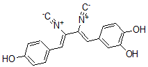 CAS#: 38965-69-4， 4-[(1Z,3Z)-4-(4-Hydroxyphenyl)-2,3-Diisocyanobuta-1,3-Dienyl]Benzene-1,2-Diol