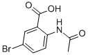 structure of CAS# 38985-79-4, 2-Acetamido-5-Bromobenzoic Acid