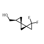 CAS#: 389873-52-3， [(1S,3R,4R)-5,5-Difluorodispiro[2.0.2.1]Hept-1-Yl]Methanol